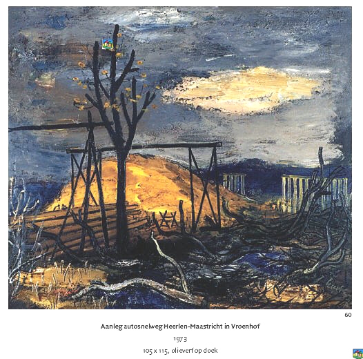 Aanleg autosnelweg Heerlen-Maastricht in Vroenhof